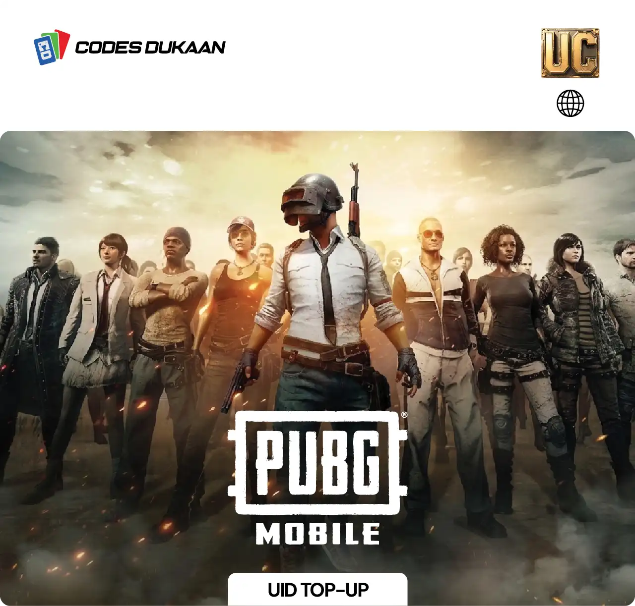 PUBG UC UID Top Up